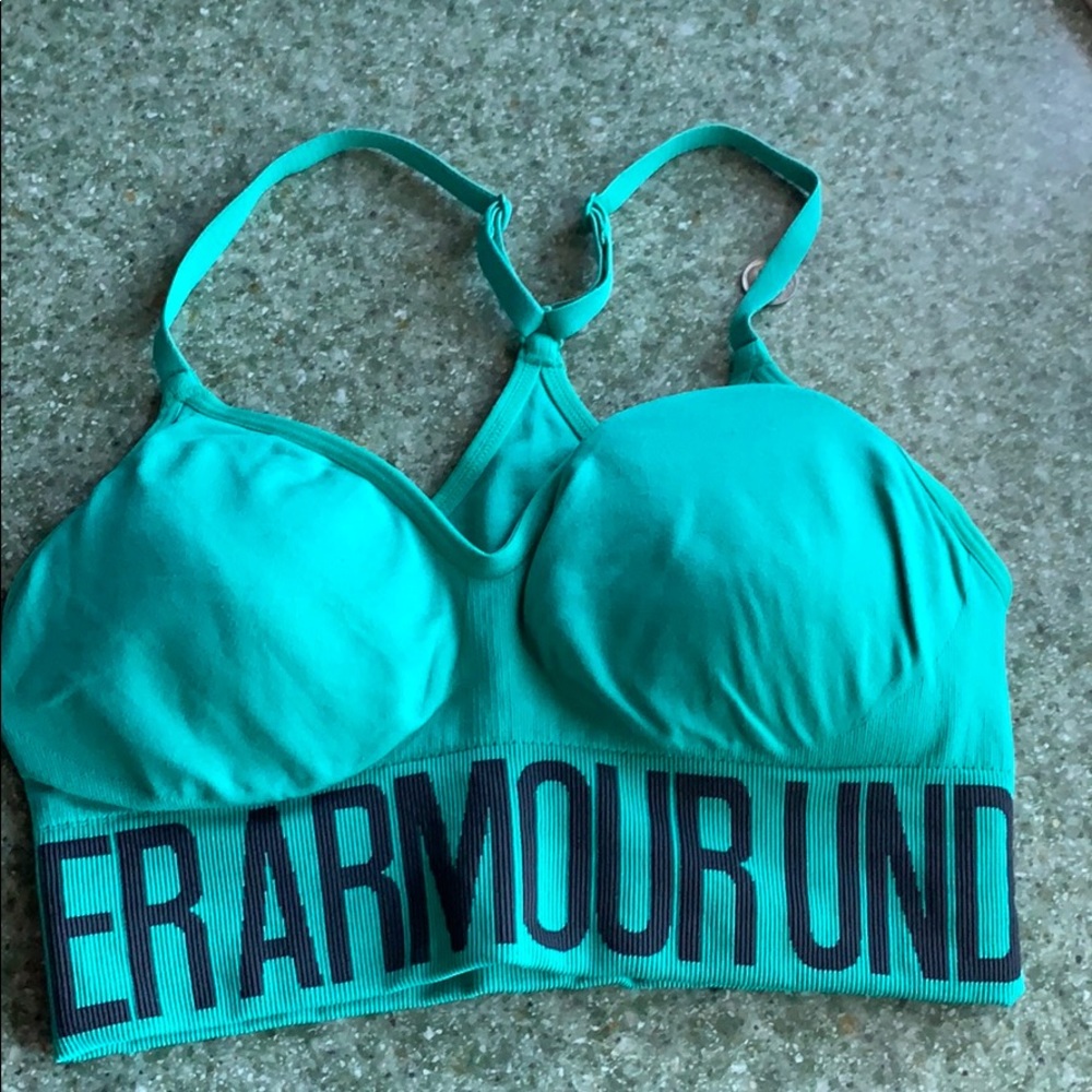 UA seamless sports bra- like new!